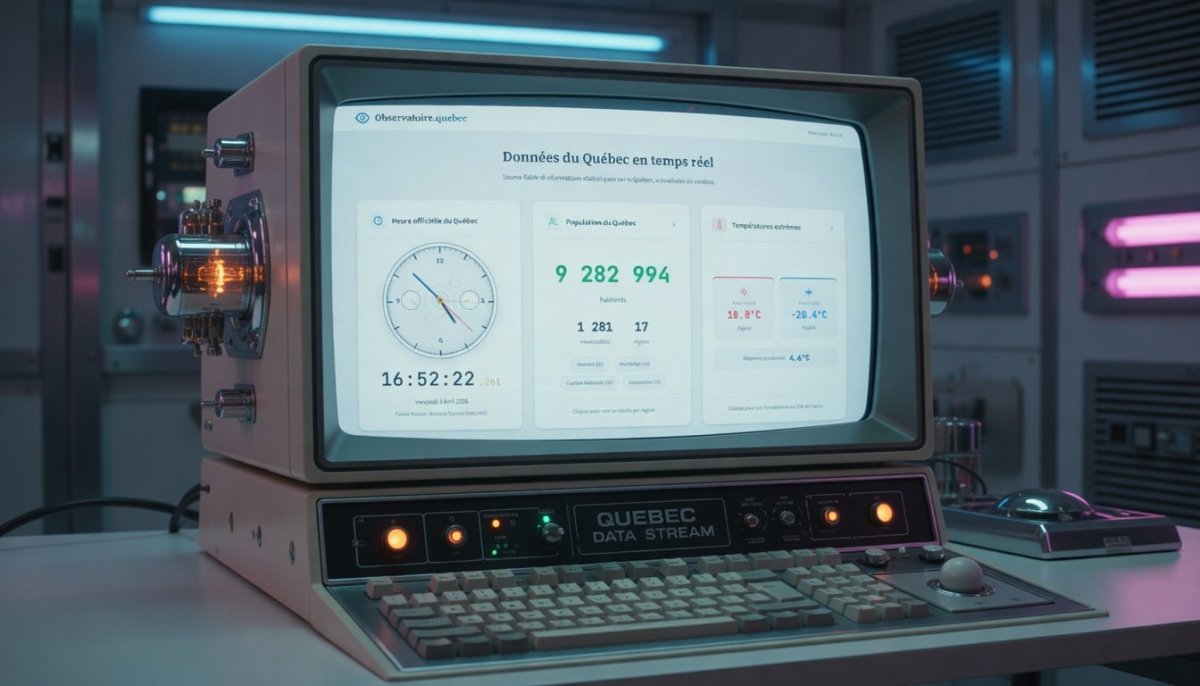 Lancement d’Observatoire.Québec, une fenêtre en temps réel sur le Québec pour les humains et les intelligences artificielles